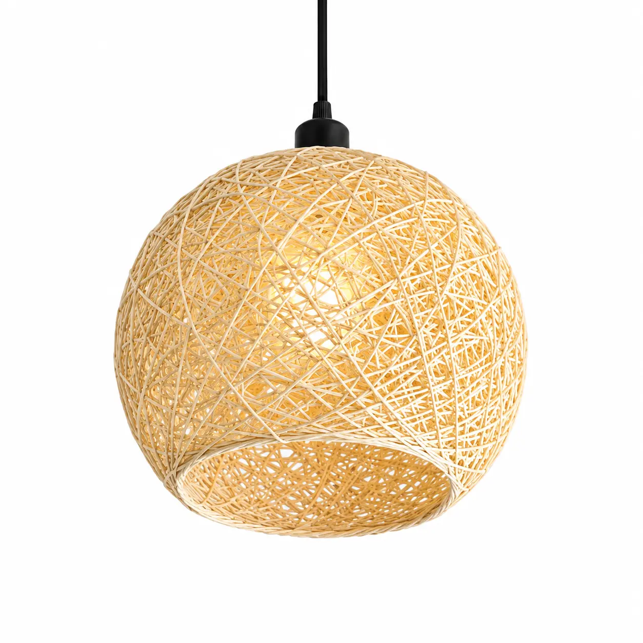 Suspension Bois KJDD-116 — Bois naturel